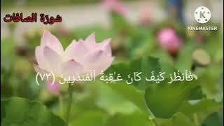 Most beautiful recitation of Surah AsSaffat  Heart touching Kids Voice  Patience and Peace [upl. by Syl]