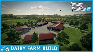 Building A Dairy Farm On HautBeyleron FS22 Timelapse [upl. by Ermin]