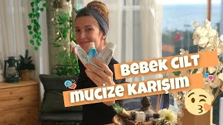 MUHTEŞEM BOTOX ETKİLİ  Bebek Cilt Krem Karışımı  ialuset bepanthen [upl. by Stranger]