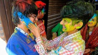 Holi 2020 😍 Vlog  Sourav Joshi [upl. by Langan]