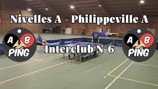 Nivelles A  Philippeville A Interclub N°6 [upl. by Menken]