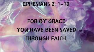 175 By Grace Through Faith with Ephesians 2110gospel worshipsong praiseandworship bible [upl. by Lotson825]