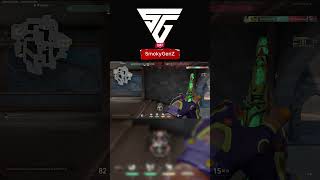 I Survived 1vs4 with Gekko and Ghost Calm Aim [upl. by Steffi]