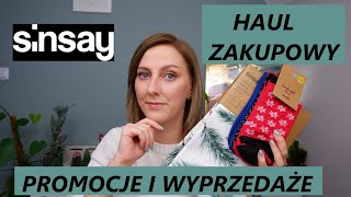 WYPRZEDAŻE W SINSAY  KOLEKCJA ŚWIĄTECZNA  HAUL ZAKUPOWY🛒21🎄🎁 [upl. by Fretwell882]