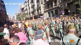 Reg Legionarios  12 Octubre 2023 Madrid [upl. by Aneerol612]