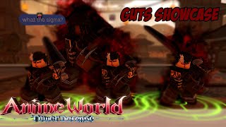 Anime World Tower Defense Dark Swordsman Guts is Another Good Beginner Bleed Unit [upl. by Wanfried]