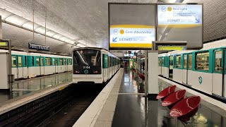 Paris metro ligne 10 Boucle dAuteuil [upl. by Kemppe]