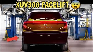 Finally  2024 XUV300 Facelift is HERE  INTERIOR REVEALED  New Front  Panoramic Sunroof  XUV 3XO [upl. by Ellezaj]