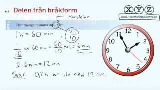 X 64 Delen från bråkform [upl. by Elyrrad661]