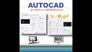 AutoCAD Xrefs External Referencing [upl. by Candy]