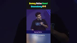 Samay Raina Roast Unacademy😅😂 shortsfeed samayraina unacademy roast [upl. by Gillie]