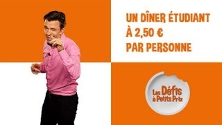 Un menu étudiant à moins 250 € [upl. by Lucina]