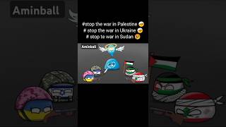 Palestine and Israel fnf countryballs countryballs countryballsedit viralshorts [upl. by Yebot189]