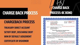 Want to learn about the Chargeback Process to discharge debt and BCBond [upl. by Asp]