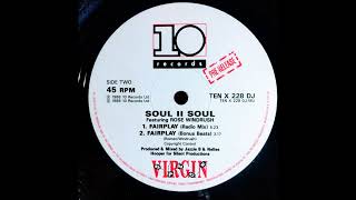 SOUL II SOUL  FAIRPLAY  RADIO MIX [upl. by Schluter752]