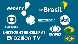 Ranking 2020  Emissoras Brasileiras  The 7 Brazilian Channels HD [upl. by Tilagram]