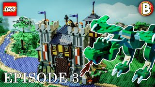 LEGO Creator 3in1 31120 Medieval Castle and Lightaling  Stop Motion Review [upl. by Cheryl]