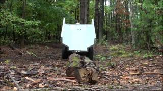 Custom ATV Trailer with hyd dump part 2 [upl. by Auvil826]