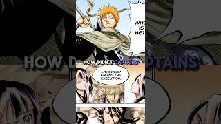 How didnt Captains recognize Ichigos Getsuga Tensho bleach bleachanime anime [upl. by Tatia927]