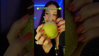 Elle est plutôt satisfaisante cette 🍏✨ asmr satisfyingsounds asmrtriggers scratching tapping [upl. by Peyton]