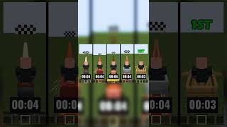 who will reach the finish line first MinecraftSurvivalMinecraftTips MinecraftFunnyMinecraftMemes [upl. by Ahsilat]