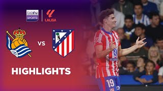 Real Sociedad 11 Atletico Madrid  LaLiga 2425 Match Highlights [upl. by Roselba]