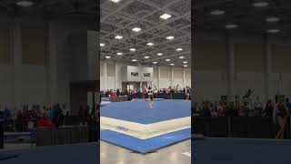 Stella Fischer Level 10 Excalibur Cup 2024 Double pike on floor [upl. by Sucrad]