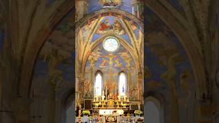 I magnifici affreschi rinascimentali allinterno della chiesa di Cravegna [upl. by Rodrick132]