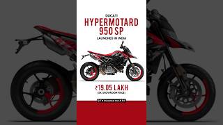 Ducati Hypermotard 950 SP  Launched in India  ducatihypermotard hypermotard950 [upl. by Ecnatsnoc456]