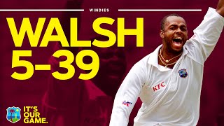 One of The Greats  Courtney Walsh Takes 539 vs Australia  Windies Cricket [upl. by Crudden]