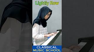 Lightly Row  Piano by Raxel musik piano pianomusic [upl. by Merdith]