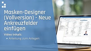 MaskenDesigner Vollversion – Neue Ankreuzfelder erstellen [upl. by Hgalehs]