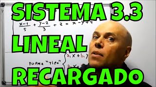 SISTEMA LINEAL 33 quotRECARGADOquot [upl. by Anerda]