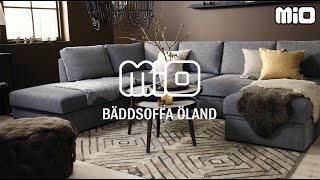 Öland bäddsoffa med divan  Mio [upl. by Borries289]