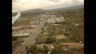 Approach and Landing in Vernal Utah [upl. by Cerveny]