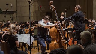 Serge Koussevitzky  Double Bass Concerto  MARC ANDRÉ Junge Philharmonie Zentralschweiz [upl. by Solracesoj812]