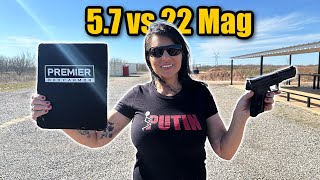 57 vs 22 Mag vs Body Armor [upl. by Aibun]