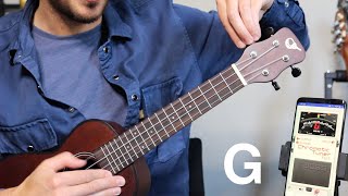 How to tune a UKULELE for total beginners [upl. by Ainnat]