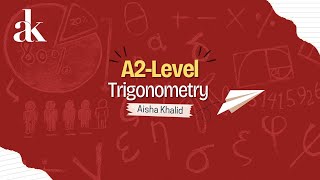 Double AnglesTrigonometryPart 2 l A2Level l Math Madness By Aisha Khalid [upl. by Amsed801]