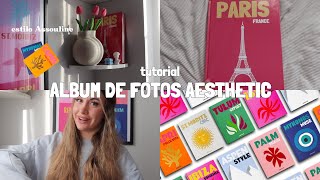 ALBUM DE FOTOS AESTHETIC PASO A PASO tutorial ✨  estilo Assouline aesthetic personalizado [upl. by Stephanus]