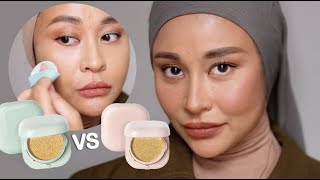 MY 1 CUSHION OF ALL TIME LANEIGE NEO COVER CUSHION GLOW VS MATTE SHADE GELAP [upl. by Ayihsa]