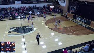 Boonville High School vs Moberly High School Womens Varsity Basketball [upl. by Sedicla]