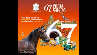 67ª EXPOSICION EQUINA quotGRADO Aquot  MANIZALES 2024  DIA 2  TROTE Y GALOPE [upl. by Eittap]