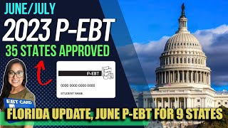 NEW 2023 PEBT UPDATE MAYJUNE 120240 PAYMENTS 9 STATES ALL States Approved [upl. by Llennahc636]