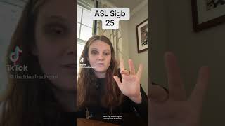 Learn How To Sign quot25quot in ASL for Beginners  American Sign Language shorts [upl. by Llednol]