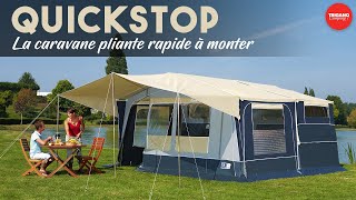 ANCIEN PRODUIT Raclet  La caravane pliante QUICKSTOP [upl. by Blakely]