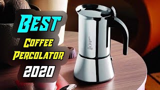 Top 5 Best Coffee Percolators In 2020 [upl. by Eilerua]