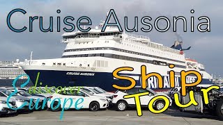 Grimaldi Cruise Ausonia Ferry Civitavecchia Barcelona 2019 [upl. by Daub840]