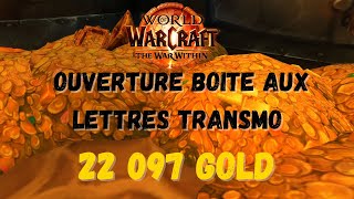 Ouverture boite aux lettres transmo 22 097 gold [upl. by Ettevy]