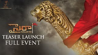 Sye Raa Narasimha Reddy Teaser Launch Full Event  Chiranjeevi  Ram Charan  Surender Reddy [upl. by Jerry]